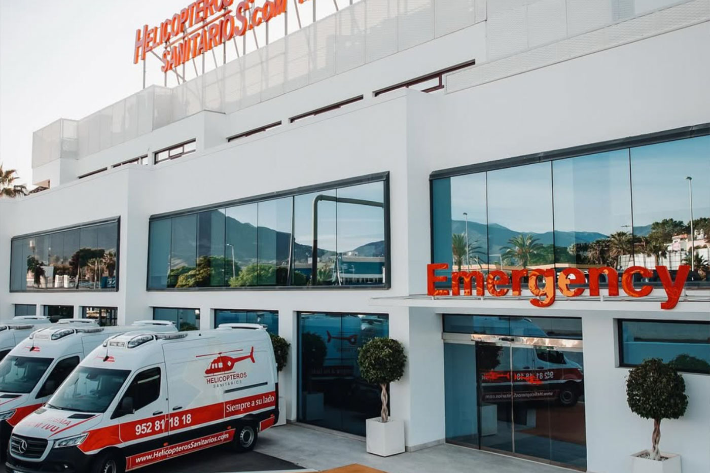 Helicopter Hospital Health Marbella